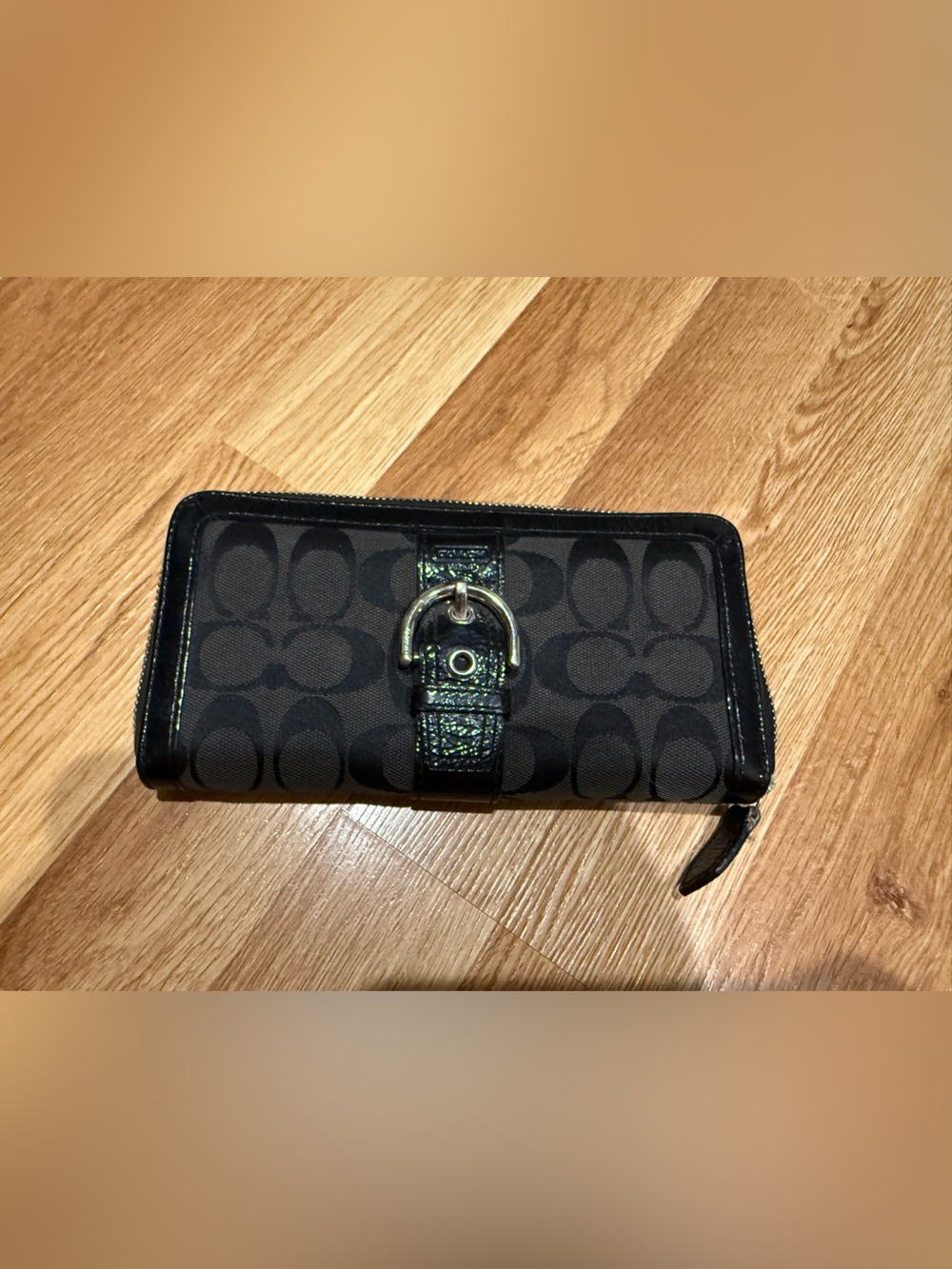 Black Coach Wallet